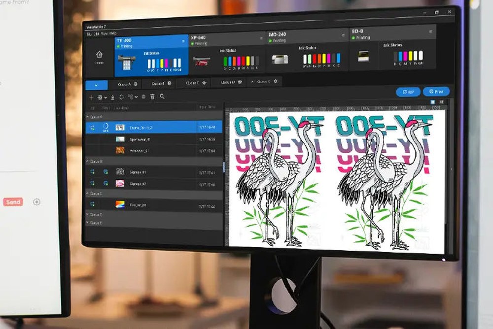 VersaWorks 7 RIP-Software für den Roland TY-300i
