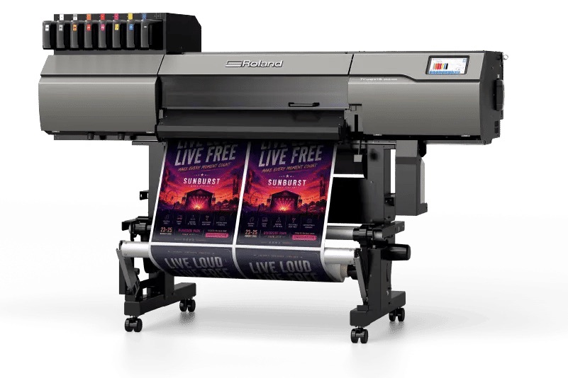 Roland TrueVIS MG2-300 bei der Produktion von Postergrafiken