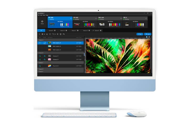 VersaWorks 7 RIP-Software für die Roland VersaOBJECT MO-Serie