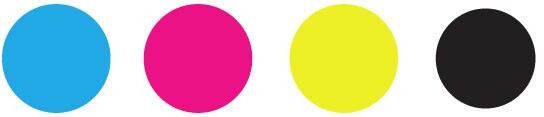 CMYK-Tinten für die Roland VersaOBJECT CO-Serie