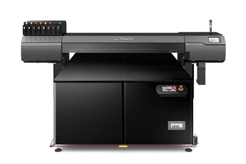 Roland VersaOBJECT LO-640 und LO-300 UV-Flachbettdrucker