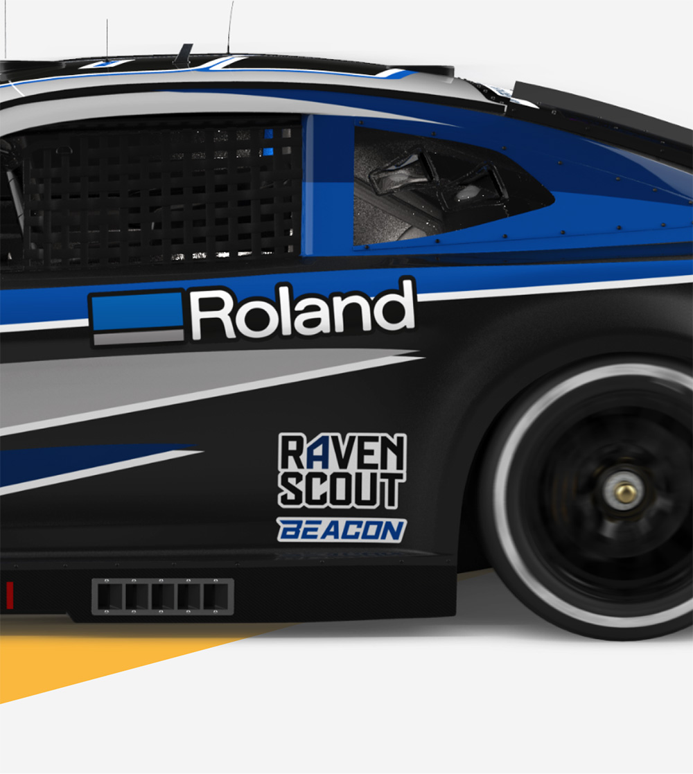 Aufkleber und konturgeschnittene Decals als Anwendung des Roland TrueVIS XG-640