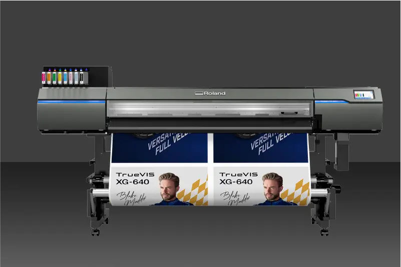 Perforierter Bogenschnitt des Roland TrueVIS XG-640