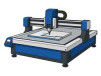CNC-Flachbettmaschine mit Portal und Bearbeitungskopf