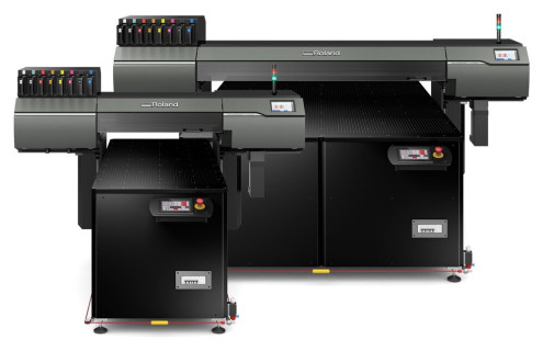 Roland VersaOBJECT LO-640 und LO-300 UV-Flachbettdrucker
